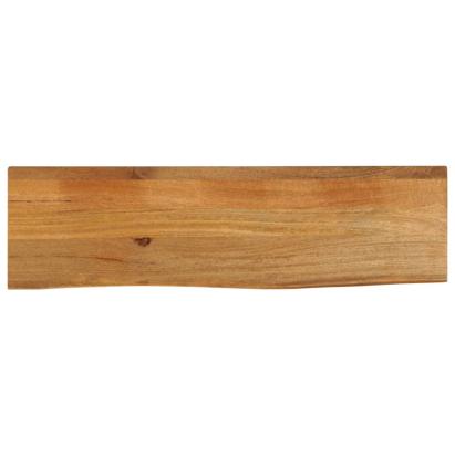 Blat de masă contur organic 100x30x2,5 cm lemn masiv de mango GartenMobel Dekor