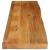 Blat de masă contur organic 140x30x2,5 cm lemn masiv de mango GartenMobel Dekor
