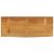 Blat de masă contur organic 90x40x2,5 cm lemn masiv de mango GartenMobel Dekor
