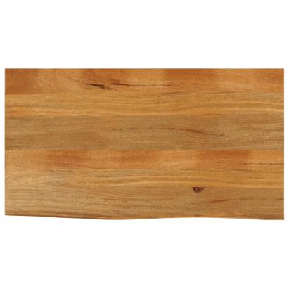 Blat de masă contur organic 100x60x2,5 cm lemn masiv de mango GartenMobel Dekor