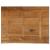 Blat de masă contur organic 110x80x2,5 cm lemn masiv de mango GartenMobel Dekor