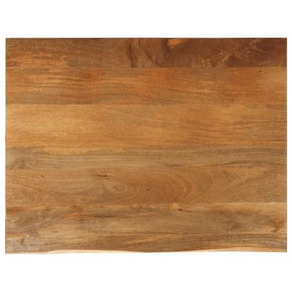 Blat de masă contur organic 100x80x3,8 cm lemn masiv de mango GartenMobel Dekor