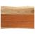Blat masă 70x40x3,8 cm dreptunghiular lemn acacia margine vie GartenMobel Dekor