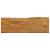 Blat masă cu margini, 120x40x3,8 cm, lemn masiv mango GartenMobel Dekor