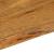 Blat masă cu margini, 120x40x3,8 cm, lemn masiv mango GartenMobel Dekor