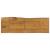 Blat masă cu margini, 120x40x3,8 cm, lemn masiv mango GartenMobel Dekor