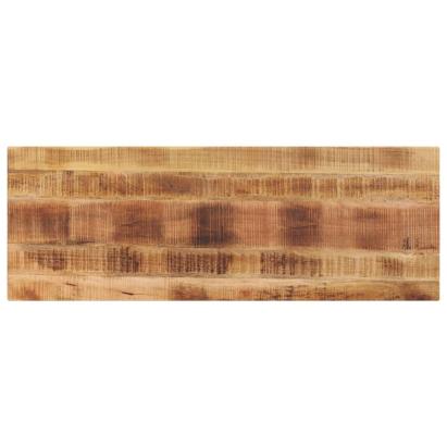 Blat masă, 140x50x2,5 cm, dreptunghiular, lemn masiv mango brut GartenMobel Dekor