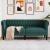 Canapea Chesterfield cu 2 locuri, verde închis, material textil GartenMobel Dekor