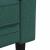 Canapea Chesterfield cu 2 locuri, verde închis, material textil GartenMobel Dekor