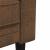 Canapea Chesterfield cu 2 locuri, maro, material textil GartenMobel Dekor