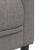 Canapea, 2 locuri, gri taupe, material textil GartenMobel Dekor