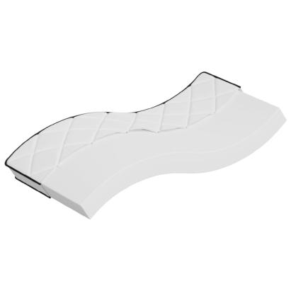 Saltea din spumă, fermitate medie moale, 80x200 cm GartenMobel Dekor