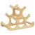 Raft de vin, pentru 6 sticle, 35x18x25,5 cm, bambus GartenMobel Dekor