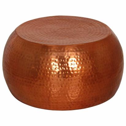 Măsuță de cafea, alamă, Ø55x28 cm, aluminiu GartenMobel Dekor