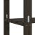 Suport depozitare 3 niveluri, negru, 80x38x90cm, lemn masiv pin GartenMobel Dekor