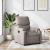 Fotoliu rabatabil, gri taupe, material textil GartenMobel Dekor