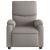 Fotoliu rabatabil, gri taupe, material textil GartenMobel Dekor