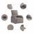 Fotoliu rabatabil, gri taupe, material textil GartenMobel Dekor