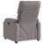 Fotoliu rabatabil, gri taupe, material textil GartenMobel Dekor
