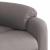 Fotoliu de masaj rabatabil, gri taupe, material textil GartenMobel Dekor