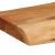 Rafturi de perete 2 buc 80x20x3,5 cm Lemn masiv de salcâm GartenMobel Dekor