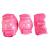 Set protectii copii WORKER Kinder 6 piese pentru role, roz