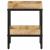Masă laterală cu raft Maro 35 x 35 x 45 cm Lemn de mango solid GartenMobel Dekor