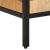 Masă laterală cu raft Maro 35 x 35 x 45 cm Lemn de mango solid GartenMobel Dekor
