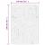 Covor IZA aspect scandinav, cu fire scurte, crem, 140x200 cm GartenMobel Dekor