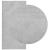 Covor IZA aspect scandinav, cu fire scurte, gri, 100x200 cm GartenMobel Dekor