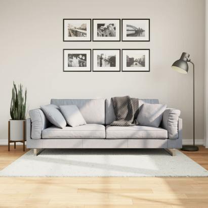 Covor „OVIEDO”, fire scurte, crem, 120x170 cm GartenMobel Dekor