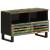 Dulap TV, 70x34x46 cm, lemn masiv de acacia GartenMobel Dekor