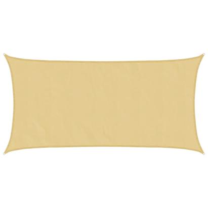 Parasolar, nisipiu, 4x2 m, 100% poliester Oxford GartenMobel Dekor