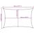 Parasolar, nisipiu, 4x2,5 m, 100% poliester Oxford GartenMobel Dekor