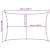 Parasolar, nisipiu, 5x4 m, 100% poliester Oxford GartenMobel Dekor
