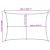 Parasolar, nisipiu, 6x4 m, 100% poliester Oxford GartenMobel Dekor