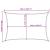 Parasolar, nisipiu, 6x5 m, 100% poliester Oxford GartenMobel Dekor