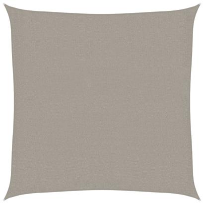Pânză parasolar, gri deschis, 2x2 m, pătrat, 160 g/m², HDPE GartenMobel Dekor