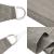 Pânză parasolar, gri deschis, 4x4 m, pătrat, 160 g/m², HDPE GartenMobel Dekor
