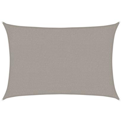 Pânză parasolar gri deschis dreptunghiular 2x2,5m HDPE 160 g/m² GartenMobel Dekor