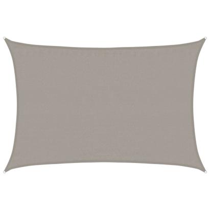 Pânză parasolar gri dreptunghiular 3,5x4,5 m HDPE 160 g/m² GartenMobel Dekor