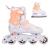 Patine/Role 2 in 1 reglabile pentru femei inSPORTline Frolita