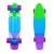 Pennyboard WORKER Sunbow 22 inch, compact, usor si multicolor