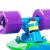 Pennyboard WORKER Sunbow 22 inch, compact, usor si multicolor