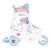 Role reglabile 3in1 Nils Fun NJ1190, Alb