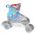 Role reglabile copii 4in1 Nils Extreme NH18192 gri/albastru