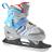 Role reglabile copii 4in1 Nils Extreme NH18192 gri/albastru