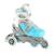 Role reglabile 4in1 pentru copii Nils NH18331, albastru/gri