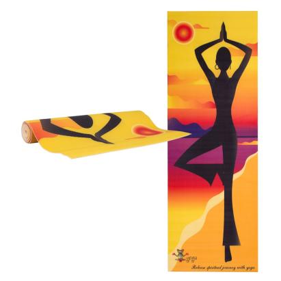 Saltea yoga inSPORTline Medita, 3 mm, multicolor, 173 x 61 cm