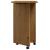Dulap rulant cu birou MOSS maro miere lemn masiv de pin GartenMobel Dekor